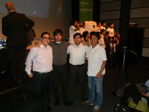 equipo Kinect Intervention , Luis Rodriguez,Goycko, Fernando, Eduardo